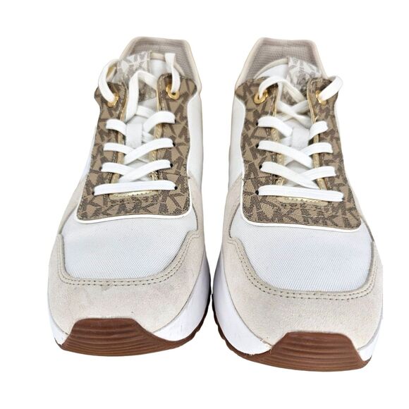 Michael Kors Muse Mesh & Logo Trainer Sneaker Size 8 - Picture 9 of 13